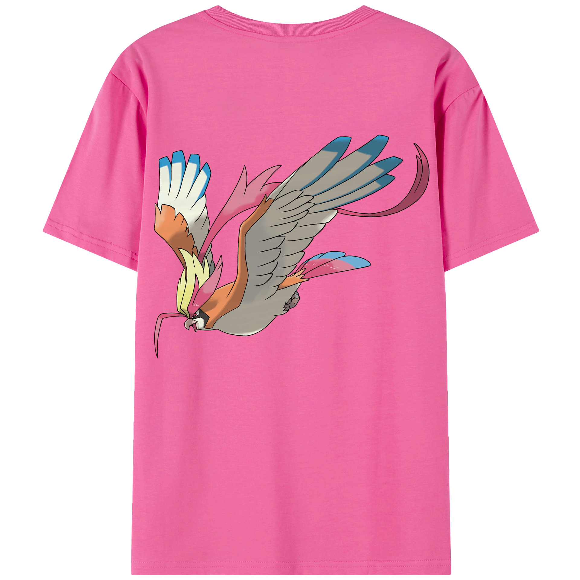 （画像用） ポケットモンスター Pokémon レディース半袖Tシャツ(バックプリント)